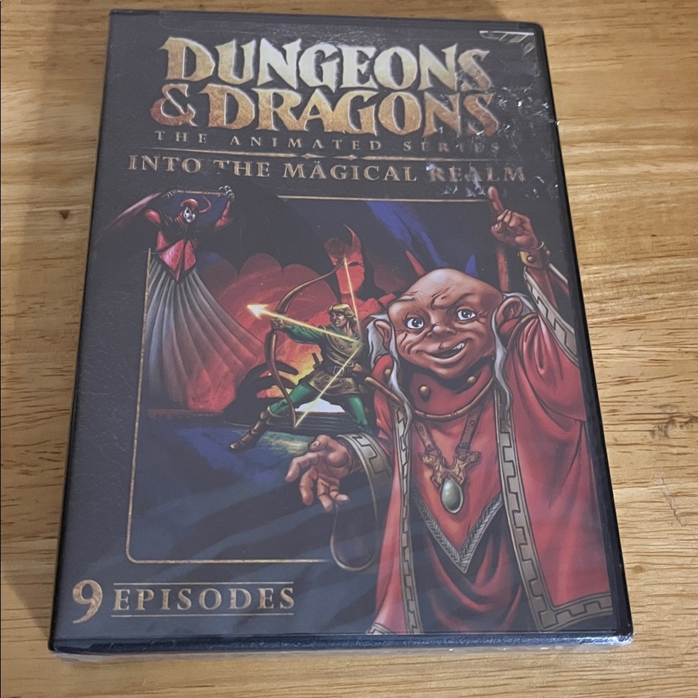 😄Dungeons & dragons dvd 9 episodes 1986 sealed new